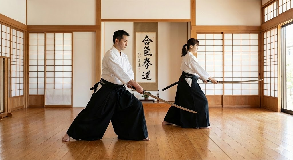 Iaijutsu training